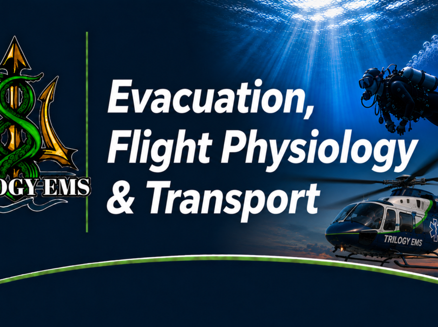 Diving evacuation transport CE