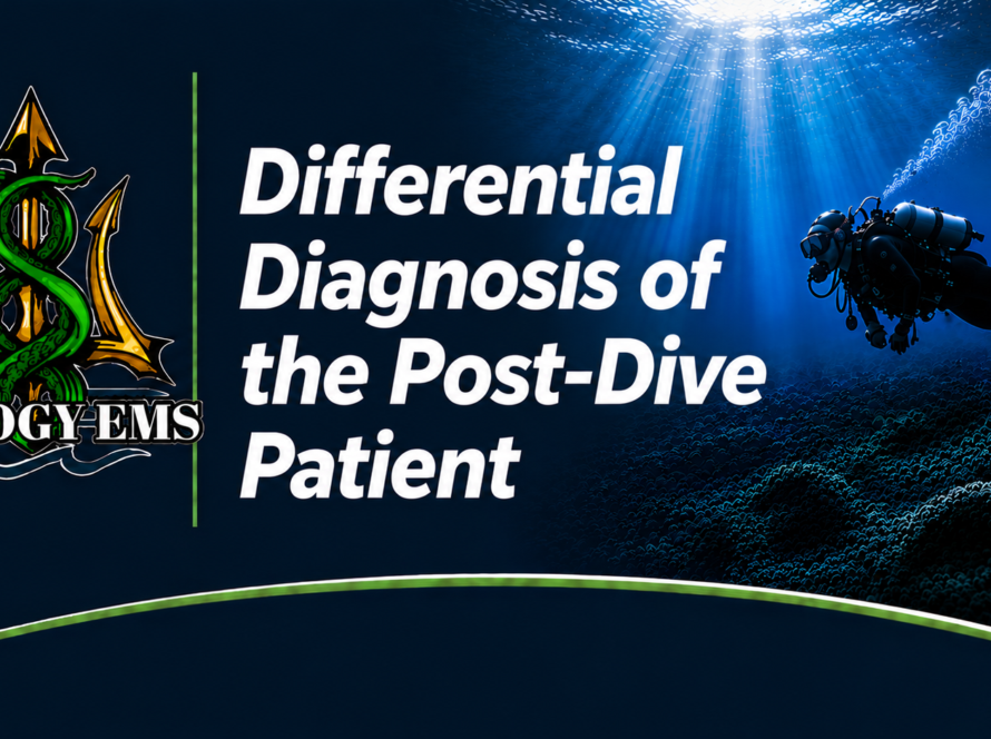 Post-dive differential diagnosis CE