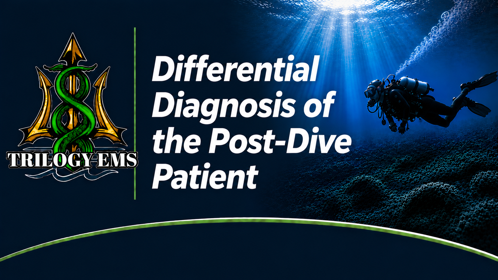 Post-dive differential diagnosis CE