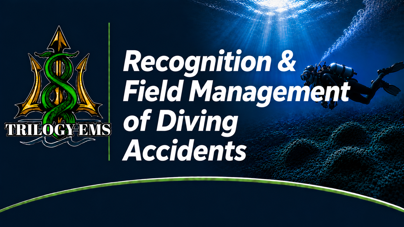Diving accident field management CE