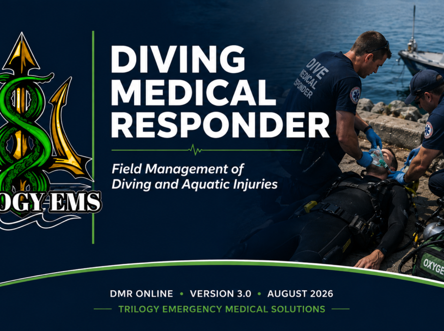 Diving Medical Responder - Online | Trilogy EMS