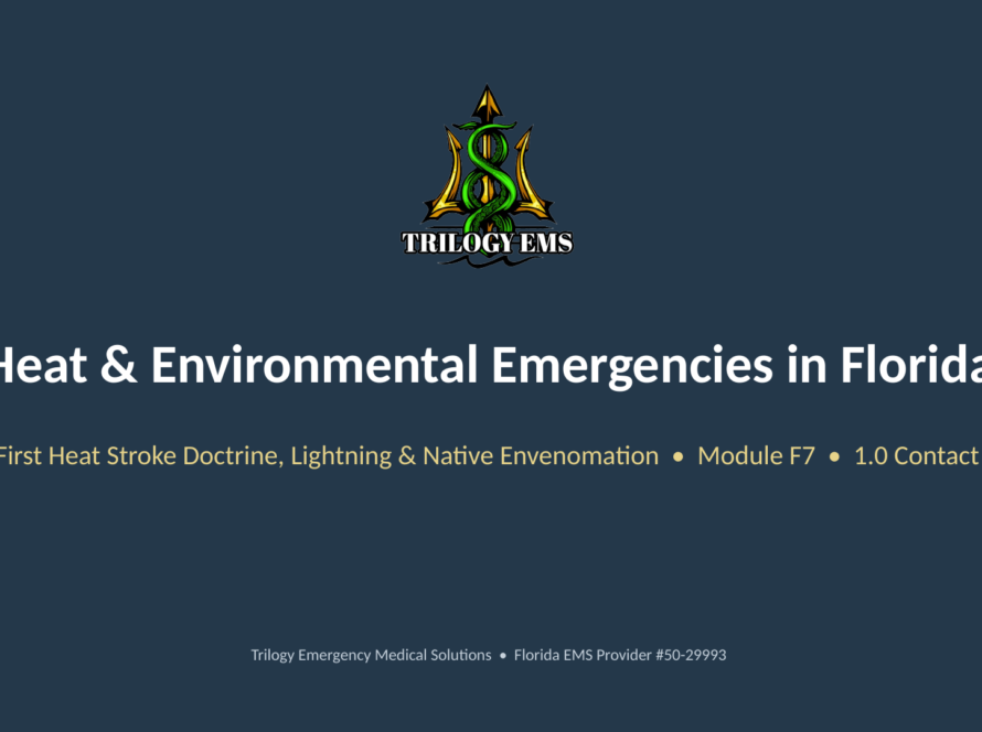 Heat emergencies online paramedic continuing education course