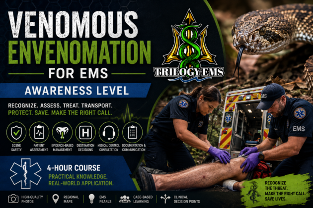 Venomous Envenomation for EMS – Awareness Level