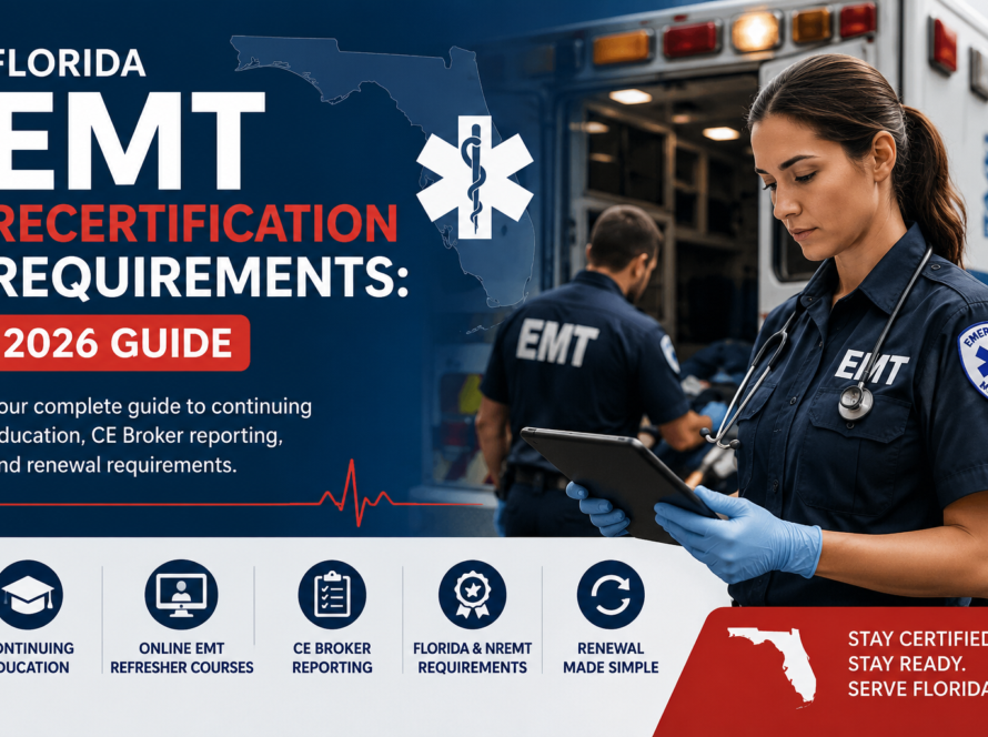 Florida EMT Recertification Requirements - Online EMT Refresher Course
