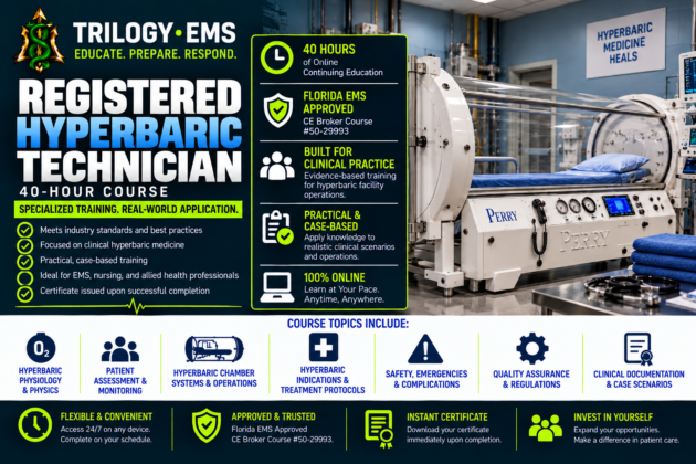 Registered Hyperbaric Technician (RHT) – Online