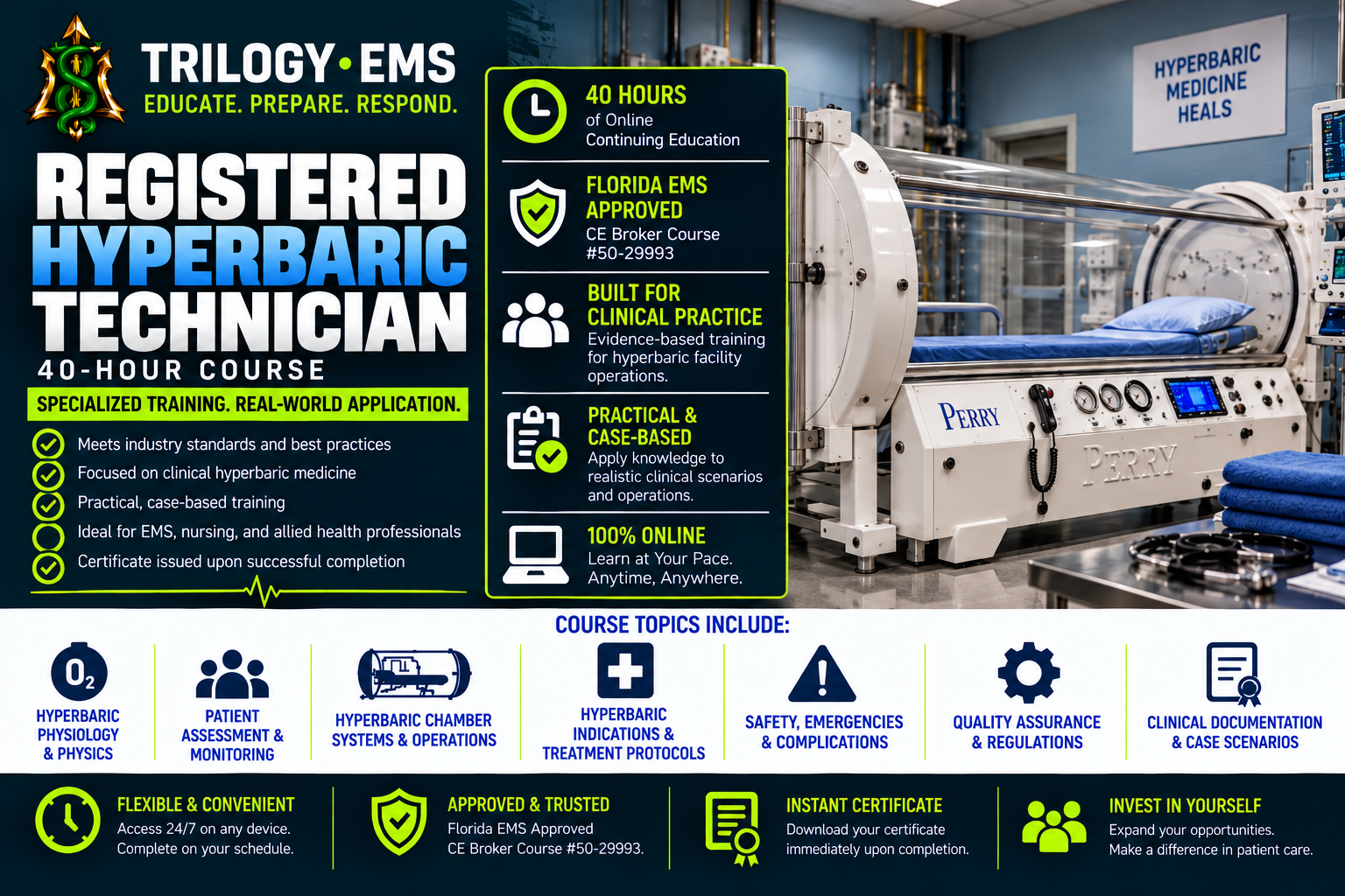 Registered Hyperbaric Technician (RHT) – Online
